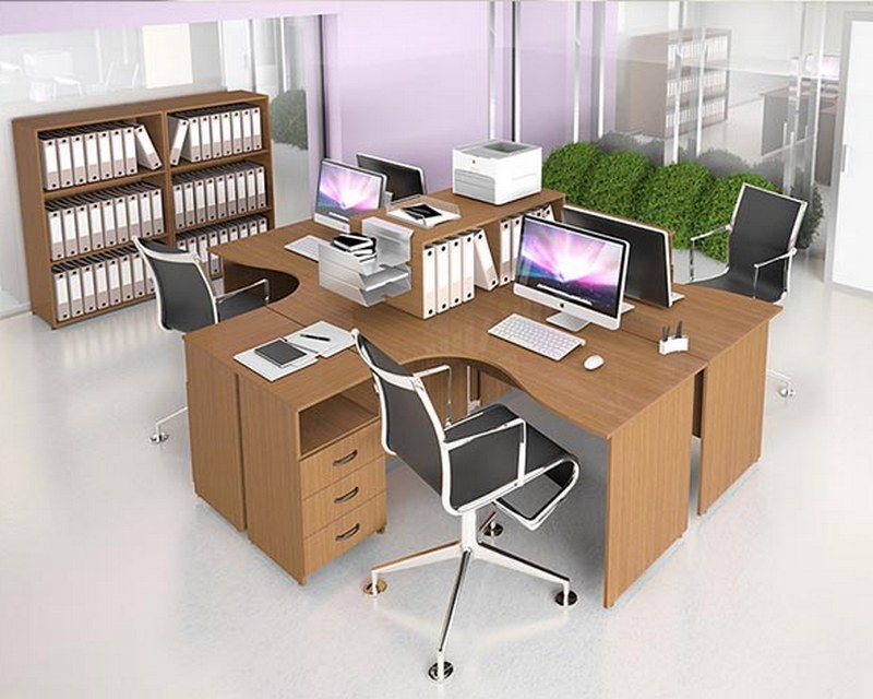 Офисная мебель &laquo;Канц орех&raquo; - вид 2